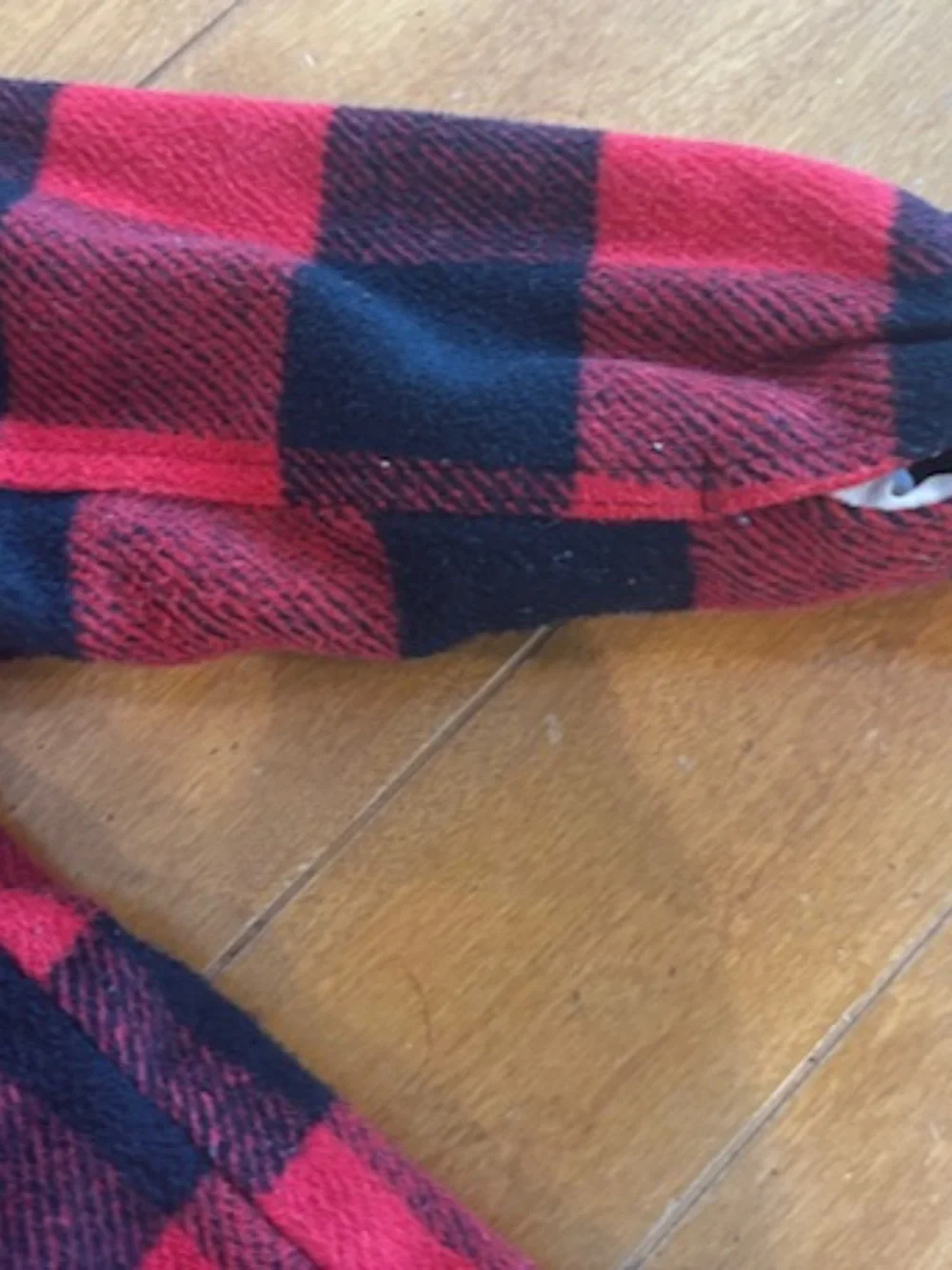Urban Republic Kids Buffalo Red/Black Plaid Jacket With Removable Hood Sz S (8)